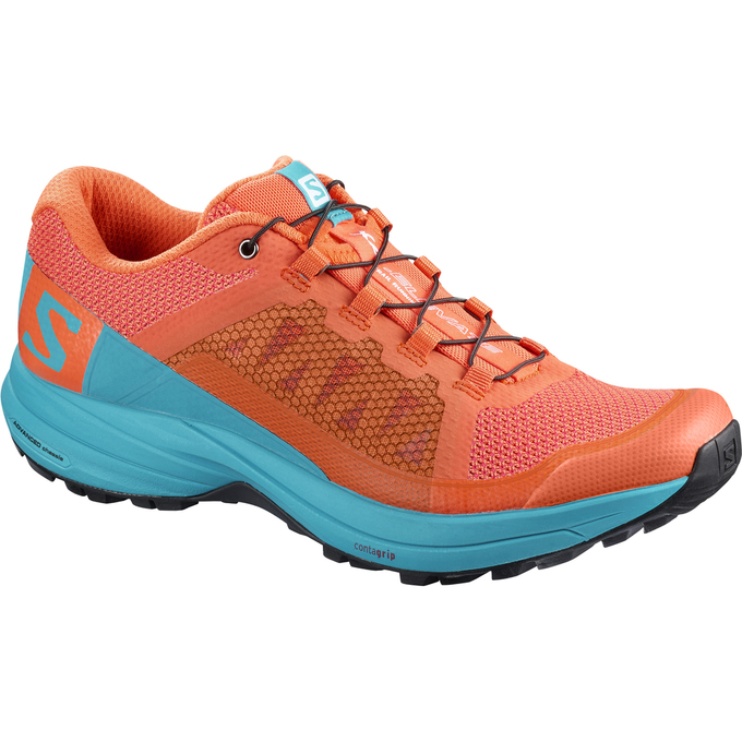 Chaussures De Trail Running Salomon Femme Orange / Bleu - Salomon XA ELEVATE W - France (5271-FUTRP)